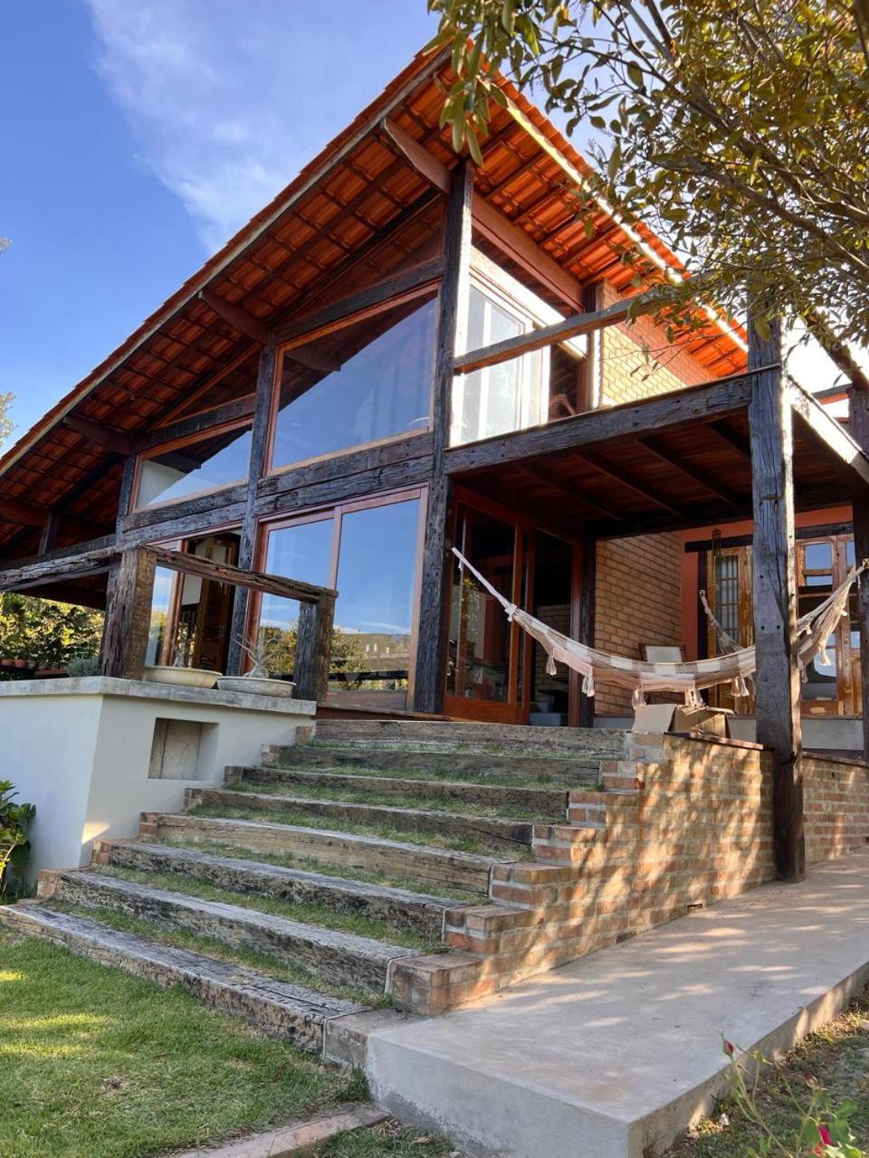 Casa Mirante Do Capao Villa Palmeiras  Eksteriør billede